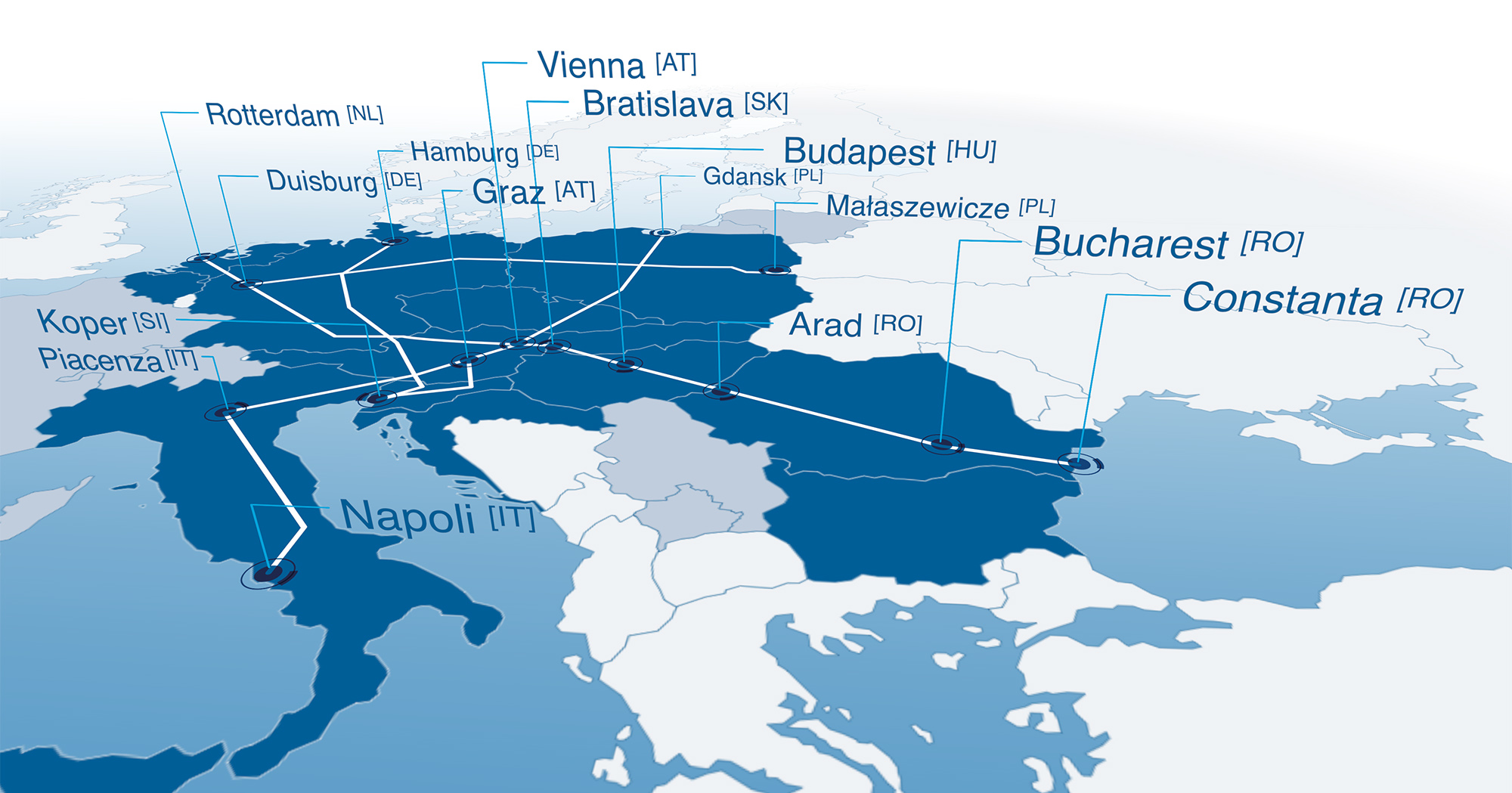 LTE-Routen - all across Europe | barus.at