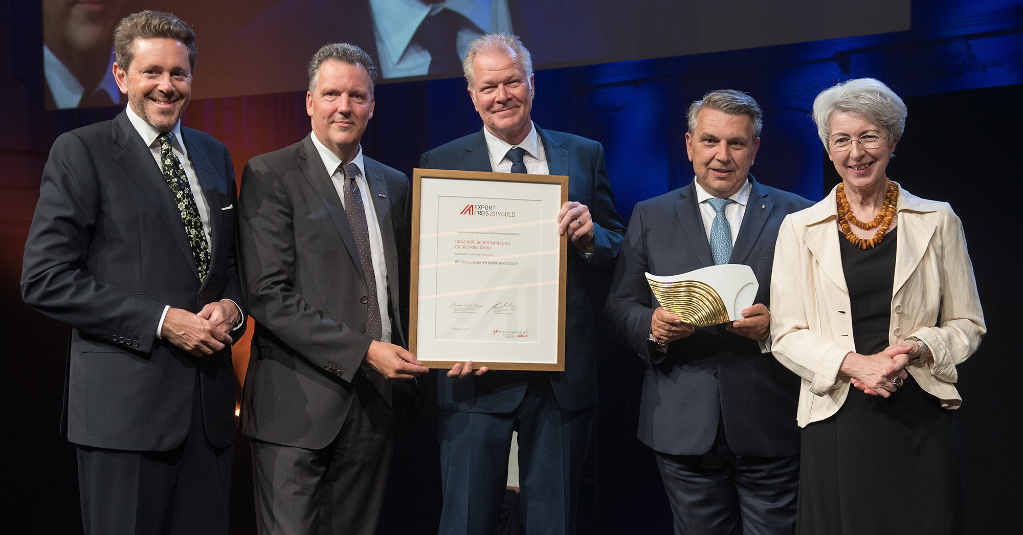 LTE-group | Ausgezeichnete Logistik - Exportpreis Österreich 2019