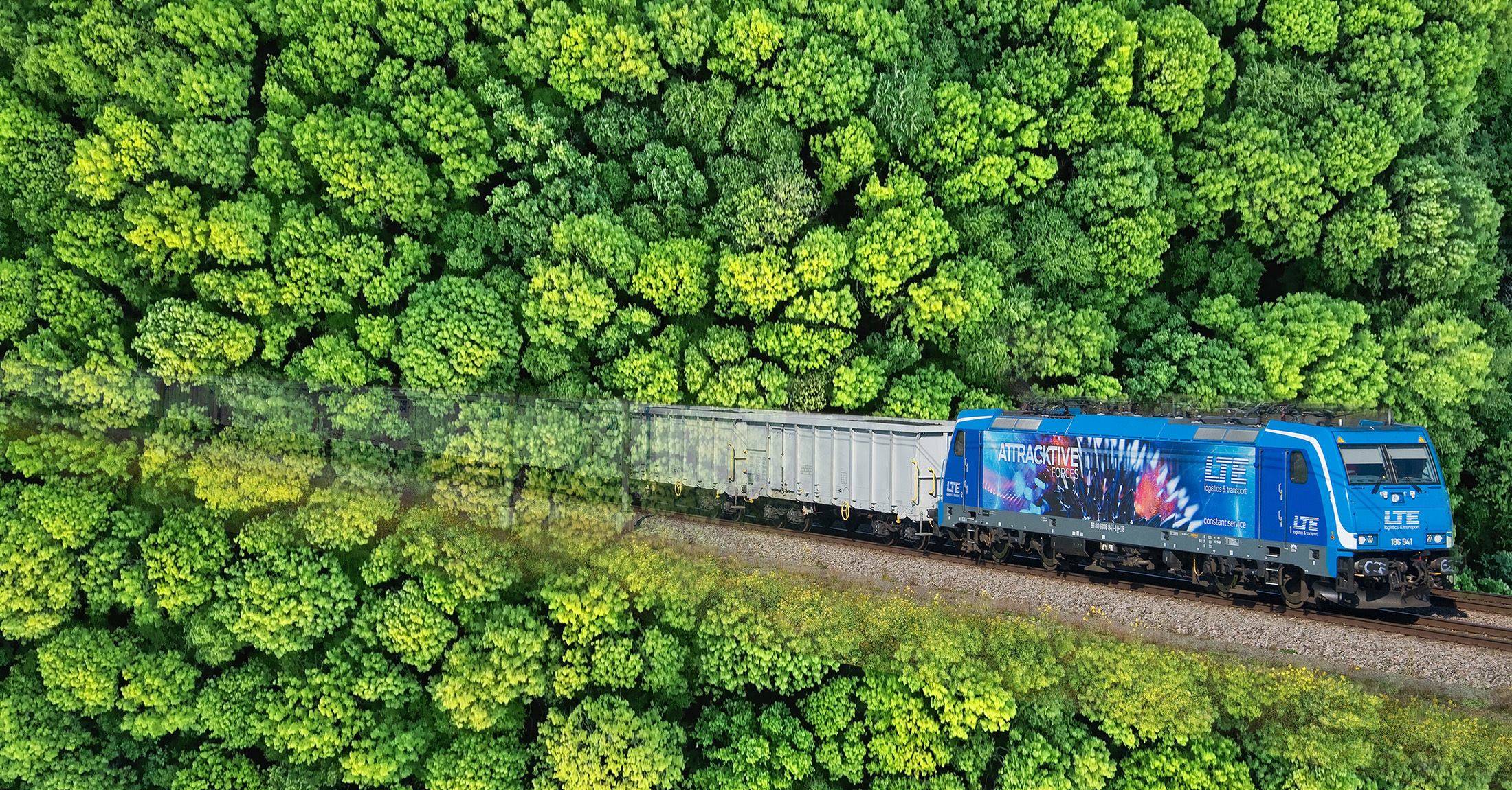 Mit der Eisenbahn wäre Green Logistics bereits auf Schiene.